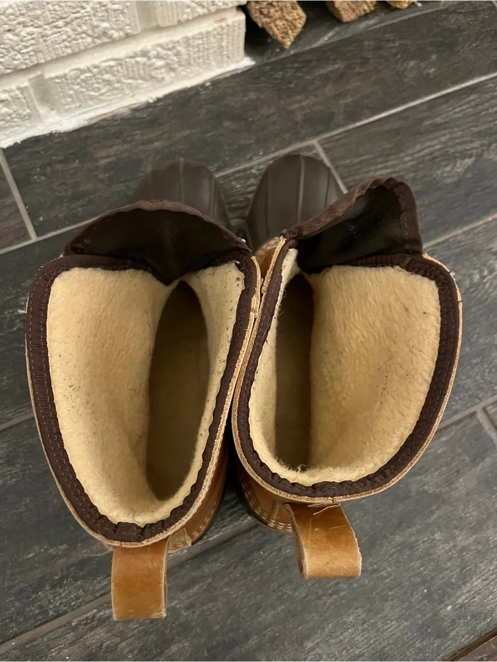VTG Sherpa Lined LL Bean “Bean Boots”